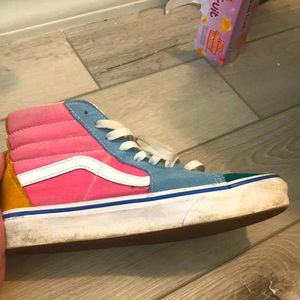 Colorblock vans